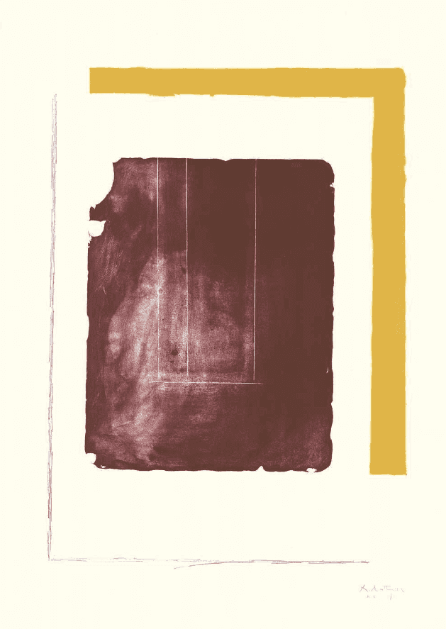 Robert Motherwell, ‘The Celtic Stone’, 1971, Print, Lithograph, Universal Limited Art Editions, 