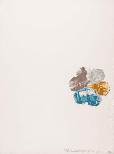 Robert Rauschenberg, ‘400' and Falling’, 1982, Print, Color etching with embossing, null, Numbered, Dated