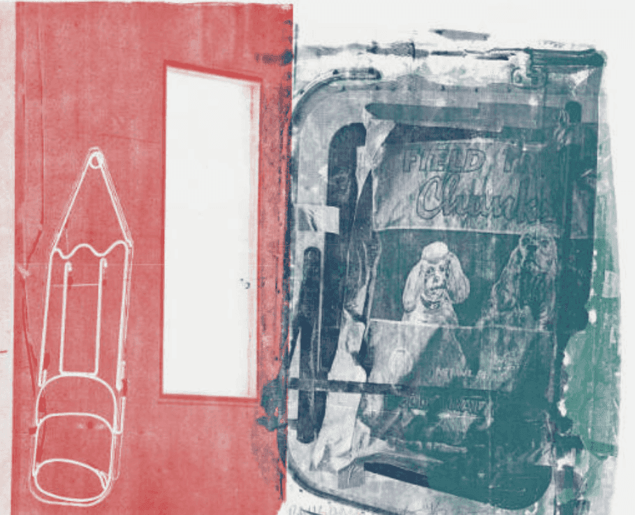 Robert Rauschenberg, ‘Best Buddies’, 1992, Print, Screen-print, null, Numbered