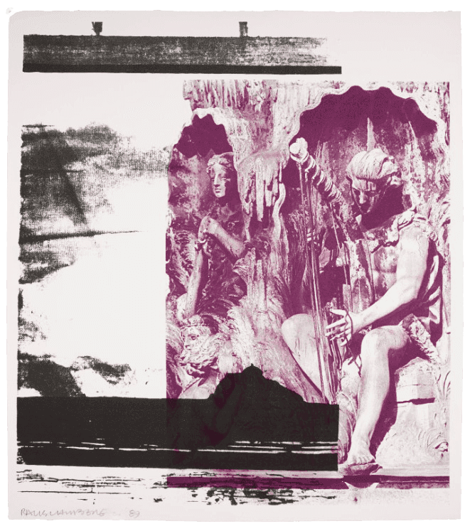 Robert Rauschenberg, ‘Dallas Cares’, 1989, Print, screenprint in colors, on wove paper, null, Numbered, Dated