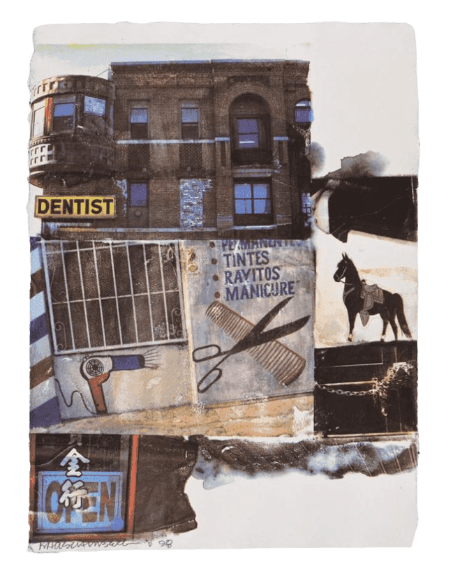 Robert Rauschenberg, ‘L.A. Uncovered #10’, 1998, Print, 16 color screenprint, null, Numbered