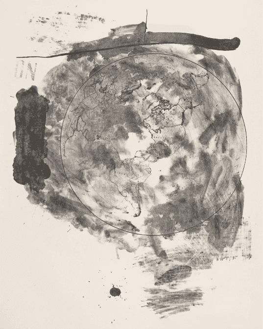 Robert Rauschenberg, ‘Medallion (Stoned Moon)’, 1969, Print, Lithograph on paper, Published by Gemini G.E.L., Los Angeles., Numbered, Dated