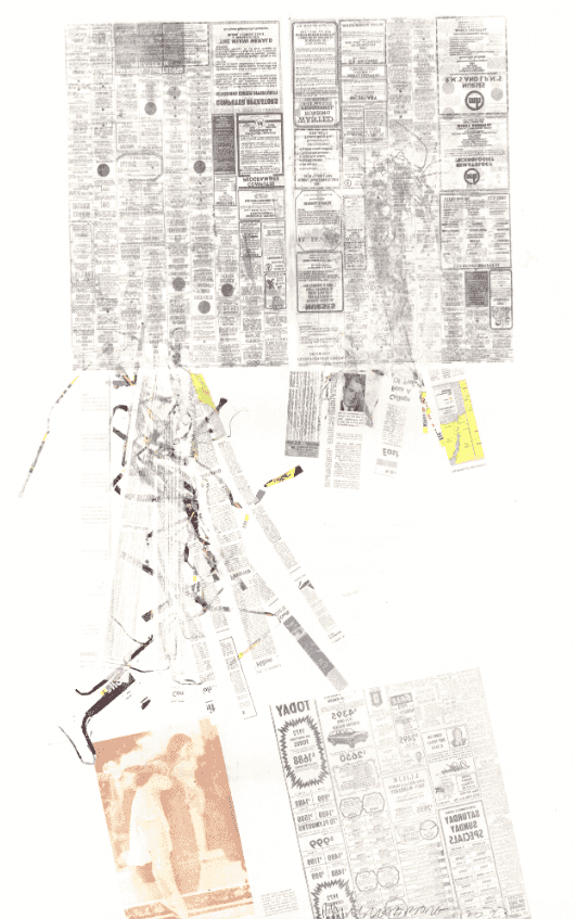 Robert Rauschenberg, ‘Peanuts (Crops)’, 1973, Print, Screenprint in color with Solvent transfer on woven paper, Graphicstudiio/USF, Numbered