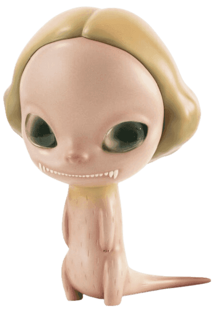 Roby Dwi Antono, ‘Asteria’, 2021, Sculpture, Vinyl / Transparent Crystal eyes with cardboard collector’s box and cardboard shipping carton, VINS, 