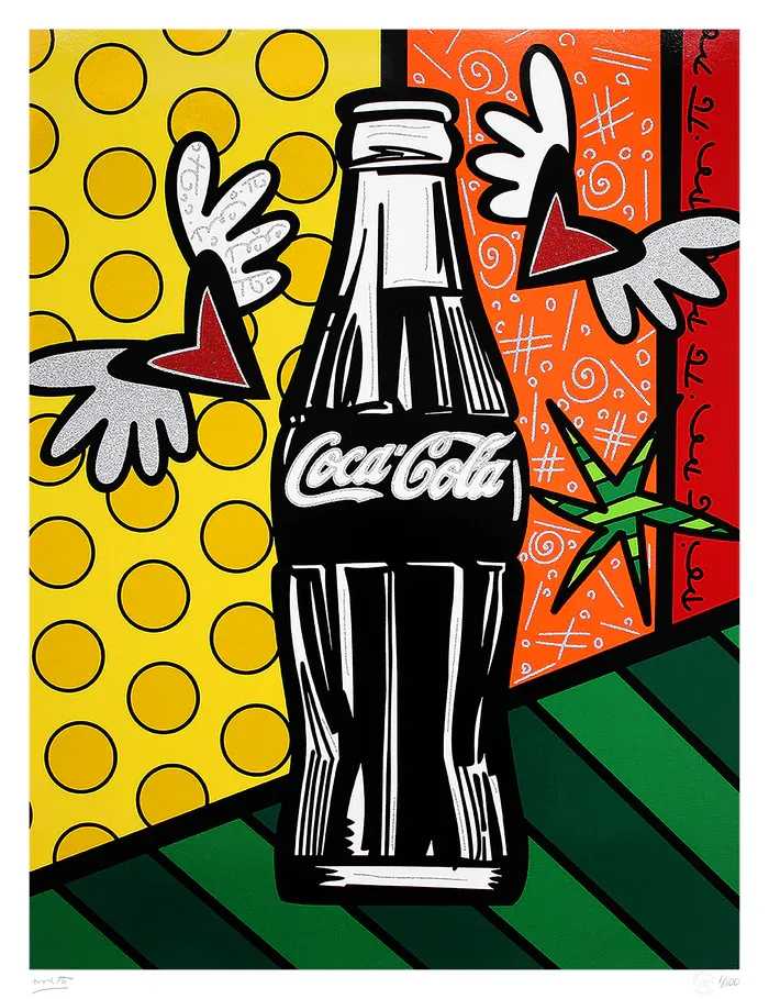 Romero Britto, ‘Coca-Cola V - Happiness’, 2016, Print, Serigraph, null, 