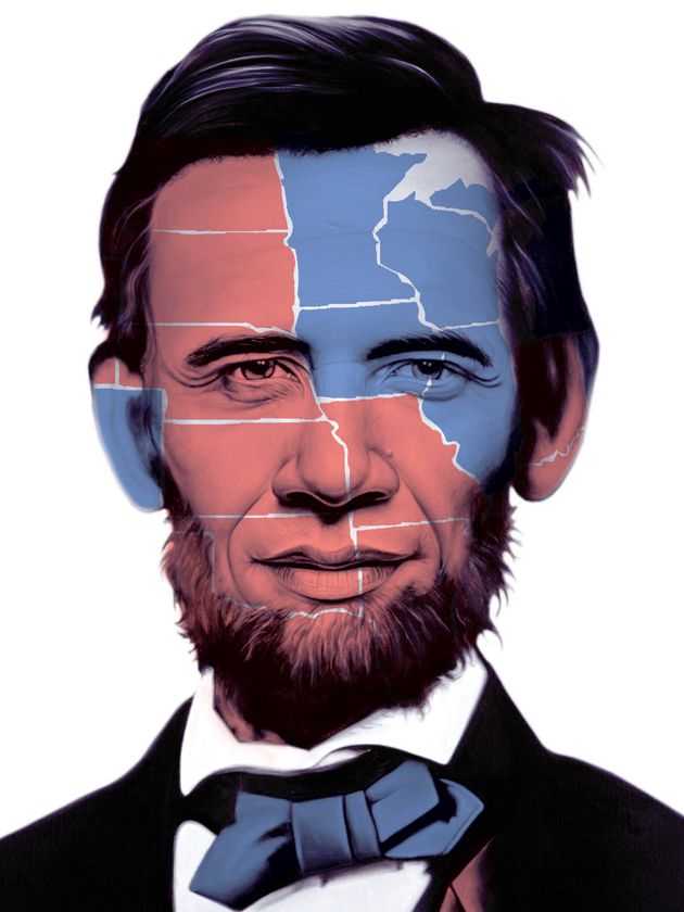 Ron English, ‘Abraham Obama (Electoral Map 2012)’, 14-11-2012, Print, Pigment print, Popaganda, Numbered