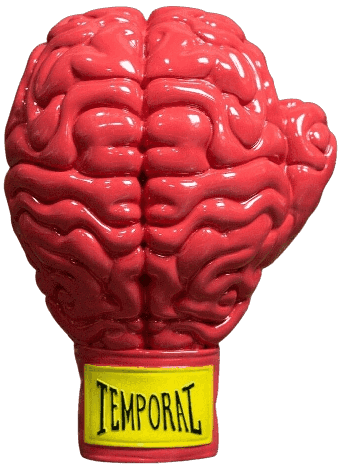 Ron English, ‘Boxing Brain’, 20-05-2015, Sculpture, Resin, Toyqube, 