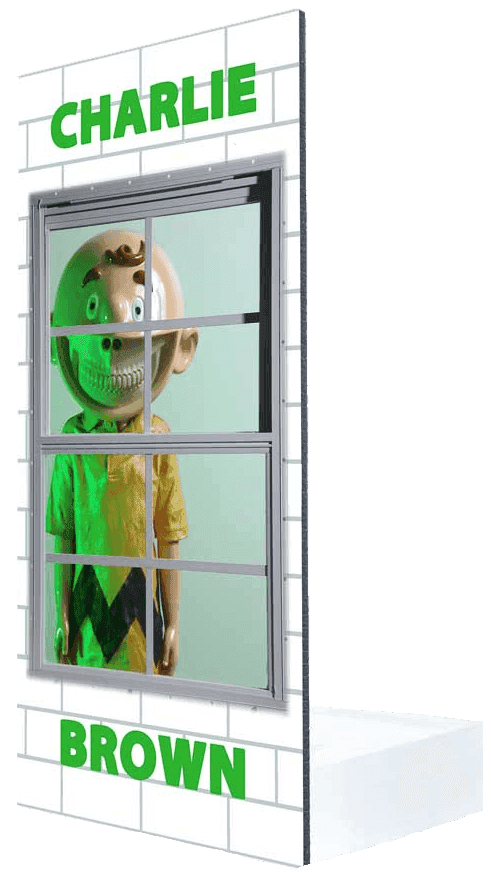 Ron English, ‘Charlie Brown - Welcome Wall’, 01-04-2020, Sculpture, Archival Pigment Print on Metal with Etched Acrylic Base, 1xRUN, Numbered