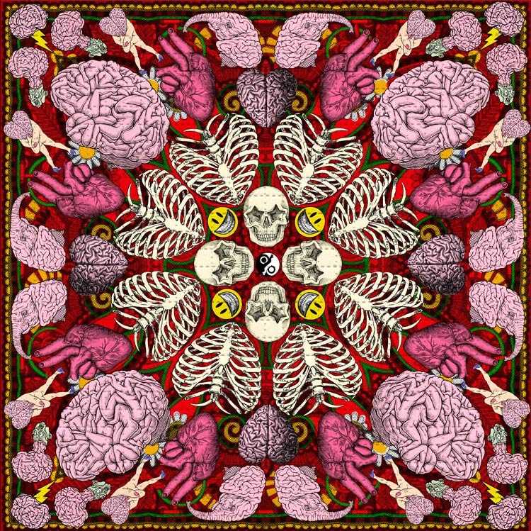 Ron English, ‘Grin Trip’, 19-04-2019, Print, Archival Pigment Print on Perforated Blotter Paper, 1xRUN, Numbered
