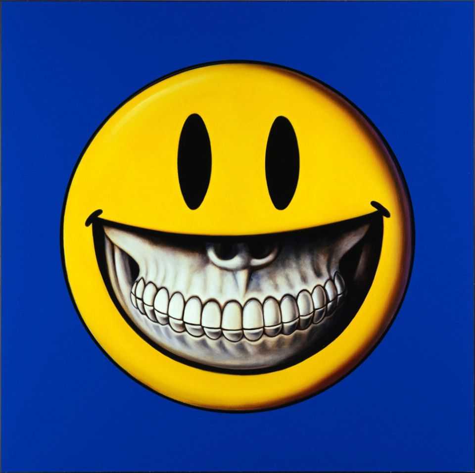 Ron English, ‘Signs Of The Crimes (Blue)’, 02-11-2020, Print, Framed Archival UV-Cured Print on Varnished HD Aluminum Panel, 1xRUN, Numbered