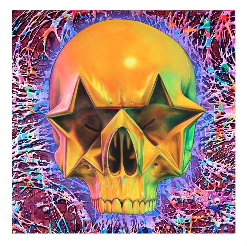 Ron English, ‘Star Skull’, 10-05-2019, Print, Archival Pigment Print on 290gsm Moab Fine Art Paper, 1xRUN, Numbered