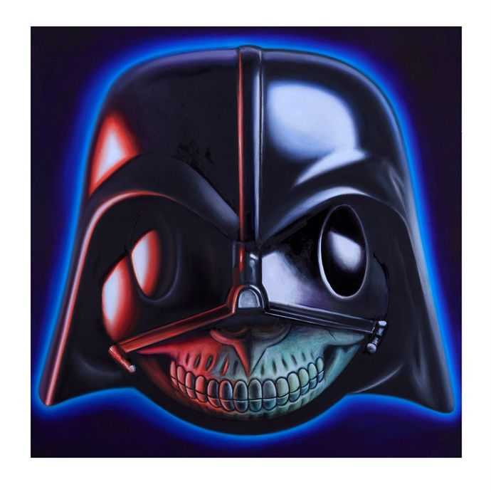 Ron English, ‘Vader Grin’, 04-05-2020, Print, Archival Pigment Print on 290gsm Moab Fine Art Paper, 1xRUN, Numbered