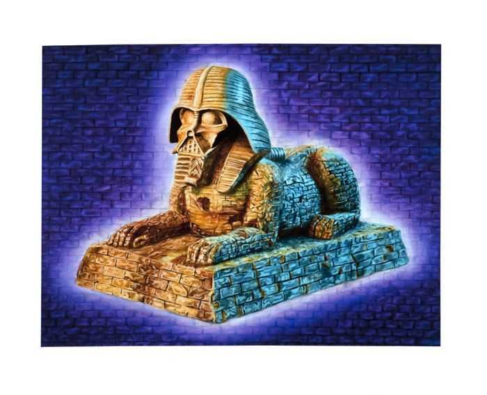 Ron English, ‘Vader Sphinx’, 04-05-2021, Print, Archival Pigment Print on 290gsm Moab Fine Art Paper, 1xRUN, Numbered