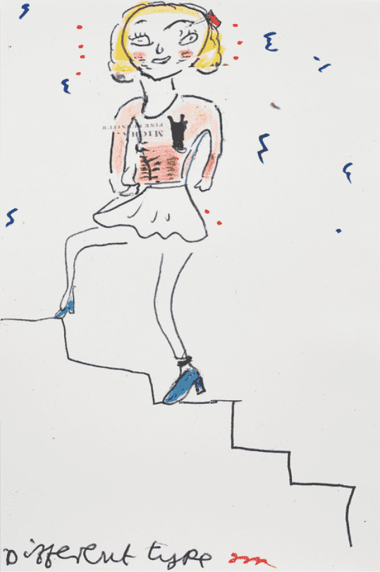 Rose Wylie, ‘Different Type’, 2019, Print, Lithographs on Somerset Paper, null, Numbered