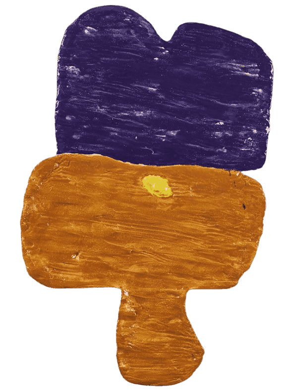 Rose Wylie, ‘Pansies’, 2023, Print, Acrylic ink and aquarelle ink painting on pigment ink fine art print on 300grams 1584 Hahnemühle laid paper, null, 