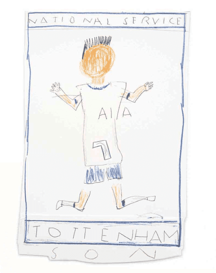 Rose Wylie, ‘Son (Hand Finished)’, 2020, Print, Four colour hand drawn lithograph on Somerset Satin white 300gsm, null, Numbered