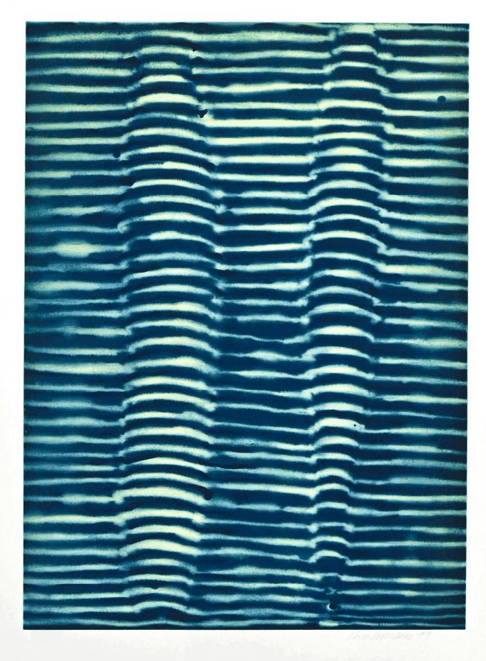 Ross Bleckner, ‘Arrangements’, 1999, Print, Color aquatint and spitbite aquatint on Somerset white paper, Paulson Bott Press, Numbered, Dated