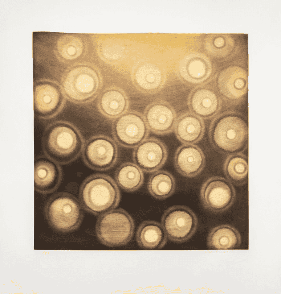 Ross Bleckner, ‘Dome Two’, 2002, Print, Etching and Aquatint on Paper, null, Numbered, Dated