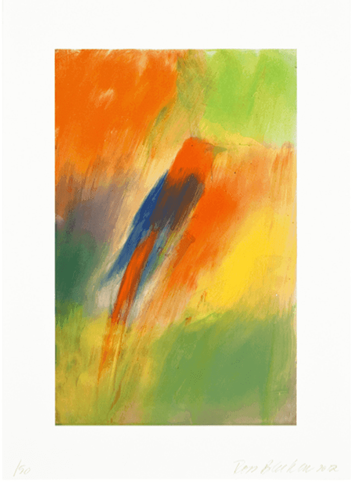 Ross Bleckner, ‘Indian Songbird’, 2012, Print, Archival pigment inks on 365 gsm fine art paper, null, Numbered