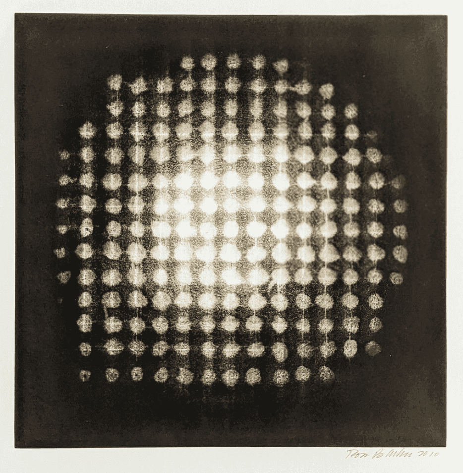 Ross Bleckner, ‘(On) Eclipsed’, 2010, Print, Color aquatint and etching on Somerset wove paper., Paulson Bott Press, Numbered, Dated