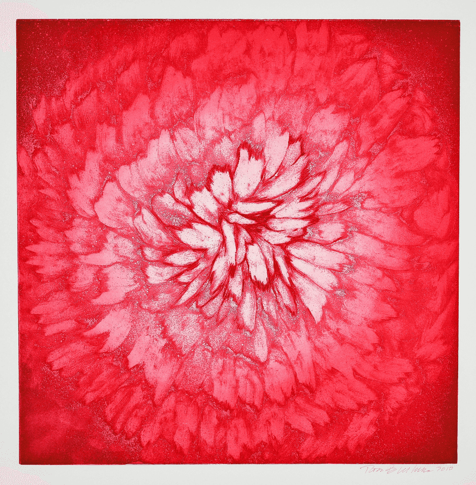 Ross Bleckner, ‘(On) Gathering’, 2010, Print, Color aquatint., Paulson Bott Press, Numbered, Dated