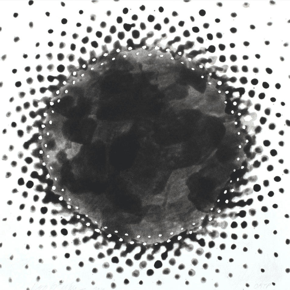 Ross Bleckner, ‘(On) Spinning’, 2010, Print, Etching, Paulson Bott Press, Numbered, Dated