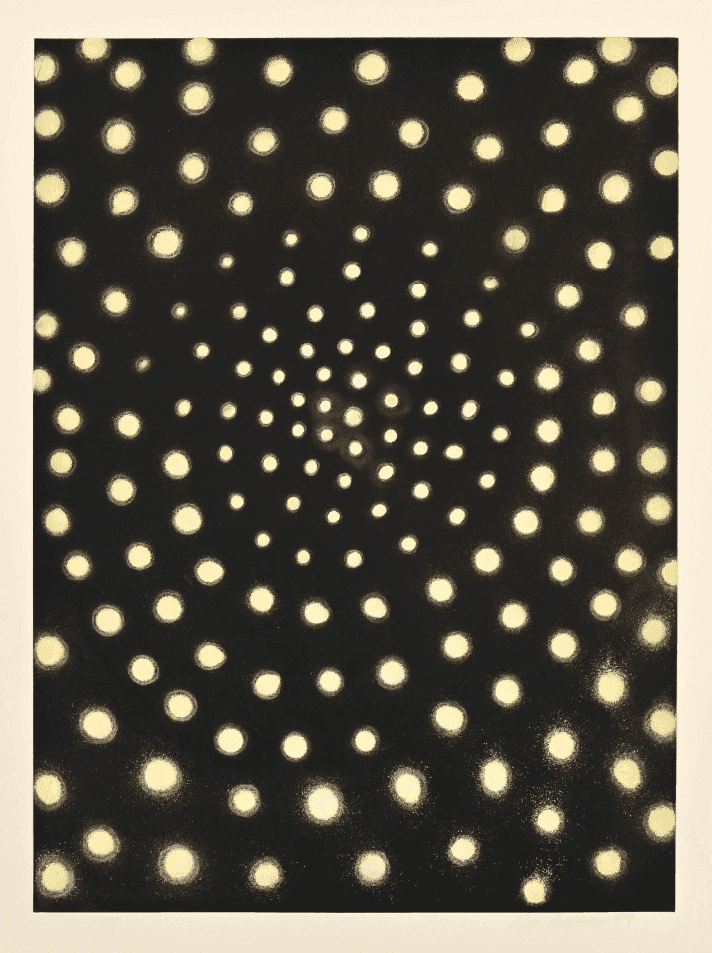 Ross Bleckner, ‘Sky’, 1999, Print, Color aquatint with scrape & burnish on Somerset soft white paper, Paulson Bott Press, Numbered, Dated