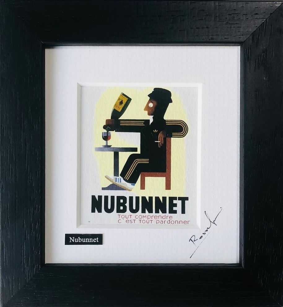 Ross Muir, ‘Nubunnet (Mini, Framed)’, 2018, Print, Screen print, Self released, Framed