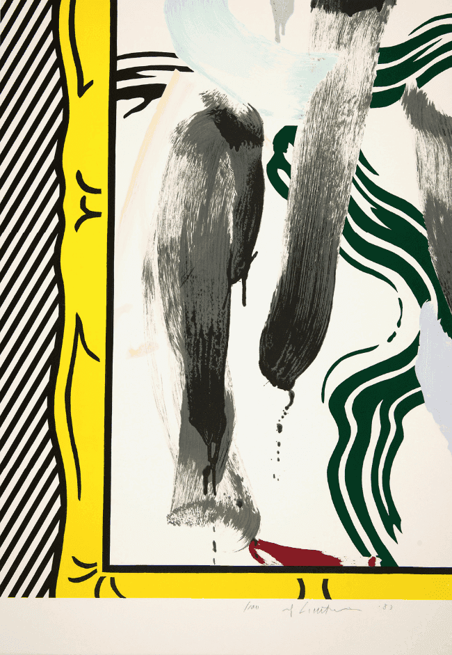 Roy Lichtenstein, ‘Against Apartheid (1983)’, 1983, Print, Lithograph, Galerie Maeght-Lelong, Numbered, Dated