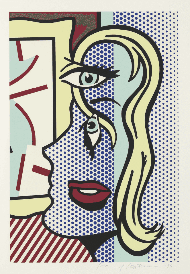 Roy Lichtenstein, ‘Art Critic’, 1996, Print, Screenprint in colors, on Somerset Textured paper, null, Numbered, Dated