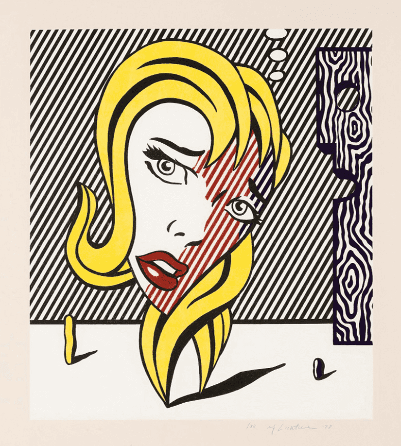 Roy Lichtenstein, ‘Blonde’, 1978, Print, LITHOGRAPH ON ARCHES PAPER, 88, null, Numbered, Dated