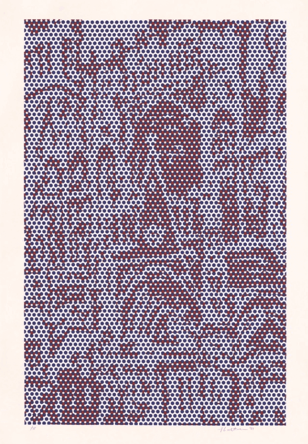 Roy Lichtenstein, ‘Cathedral IV’, 1969, Print, Lithograph on Special Arjomari paper, null, Numbered, Dated