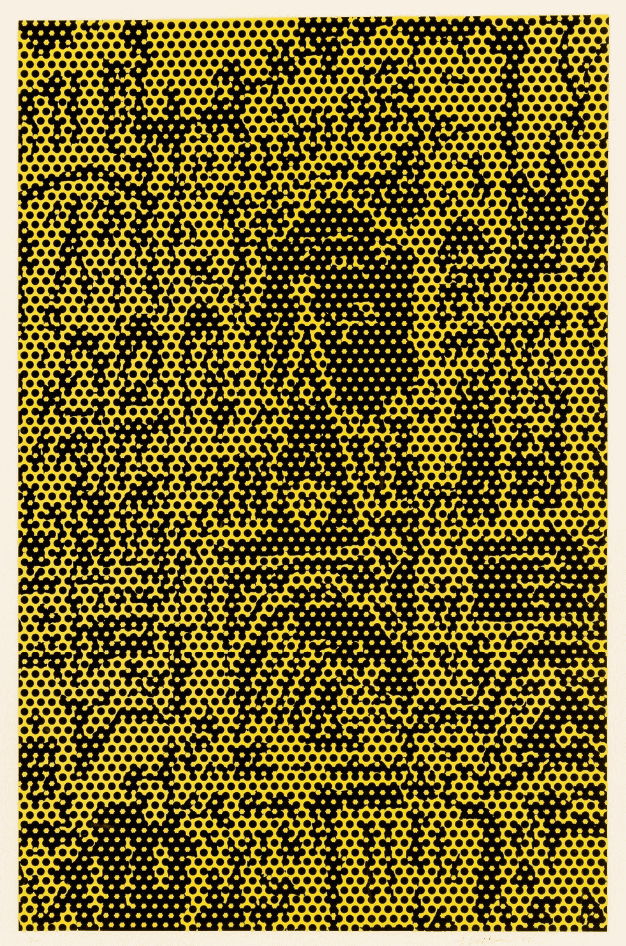 Roy Lichtenstein, ‘Cathedral V’, 1969, Print, Lithograph in colors on Arjomari paper, null, Numbered, Dated