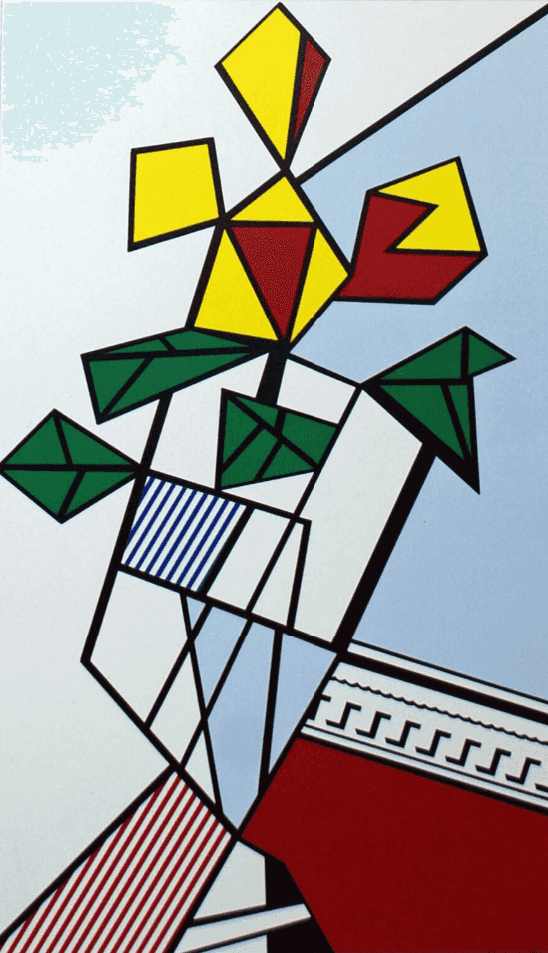 Roy Lichtenstein, ‘Flowers’, 1973, Print, Screenprint on white wove paper, null, Numbered