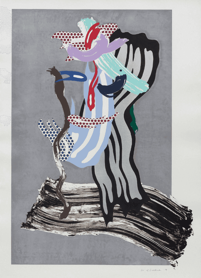 Roy Lichtenstein, ‘Grandpa’, 1989, Print, Lithograph, waxtype, woodcut and screenprint in colours, on Saunders Waterford paper, with full margins., null, Numbered, Dated