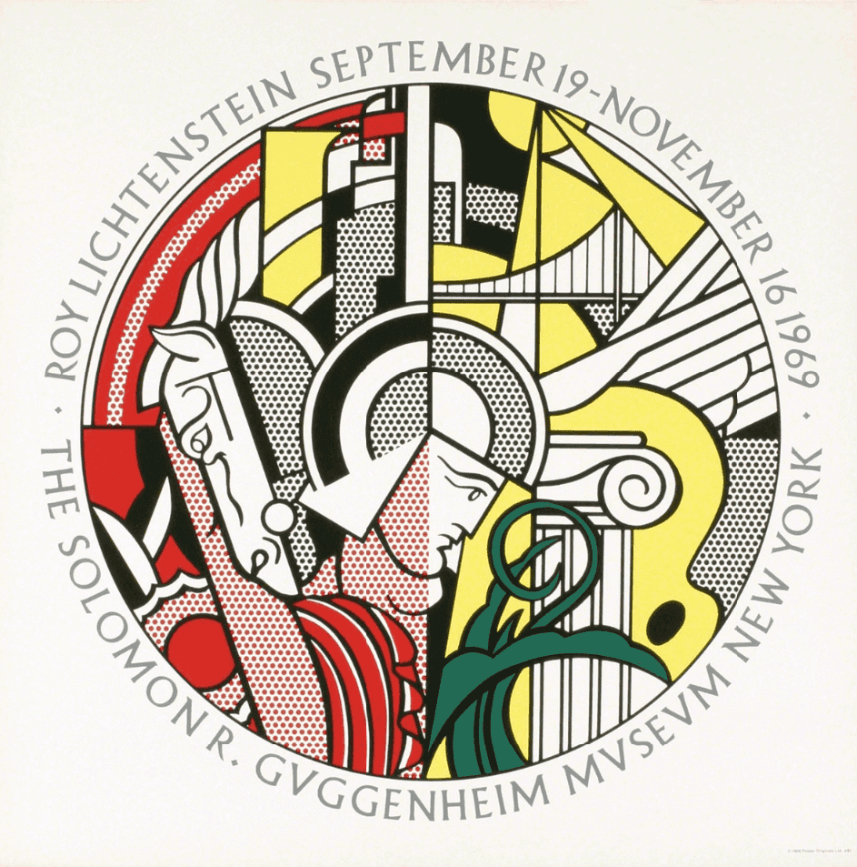 Roy Lichtenstein, ‘Guggenheim Museum’, 1969, Print, Serigraph, Poster Originals, Numbered