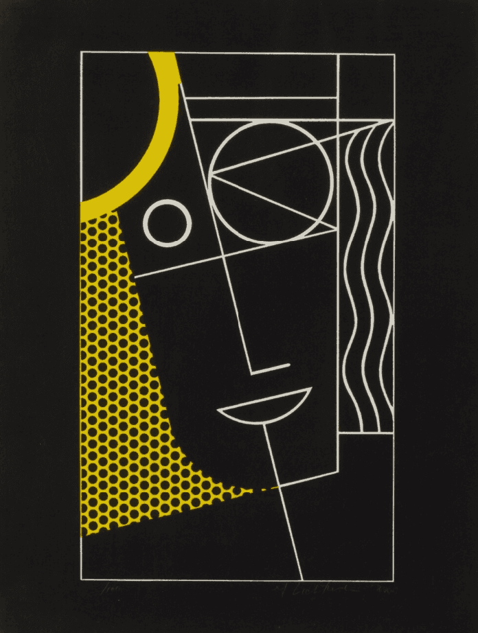 Roy Lichtenstein, ‘Modern Head II’, 1970, Print, Lithograph, Gemini G.E.L., Numbered, Dated