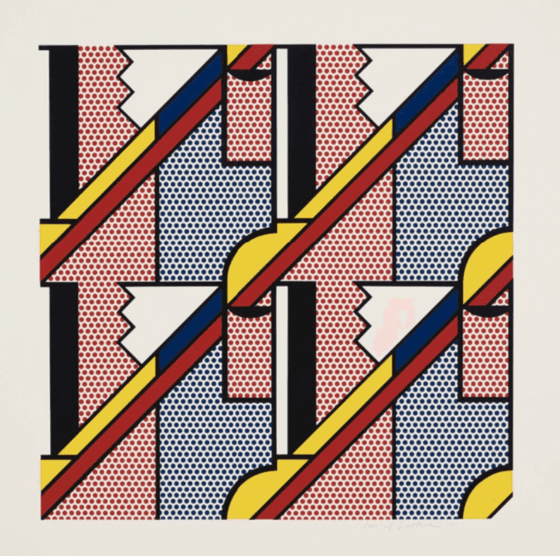 Roy Lichtenstein, ‘Modern Print’, 1971, Print, Lithograph and screenprint on special Arjomari paper, null, Numbered, Dated