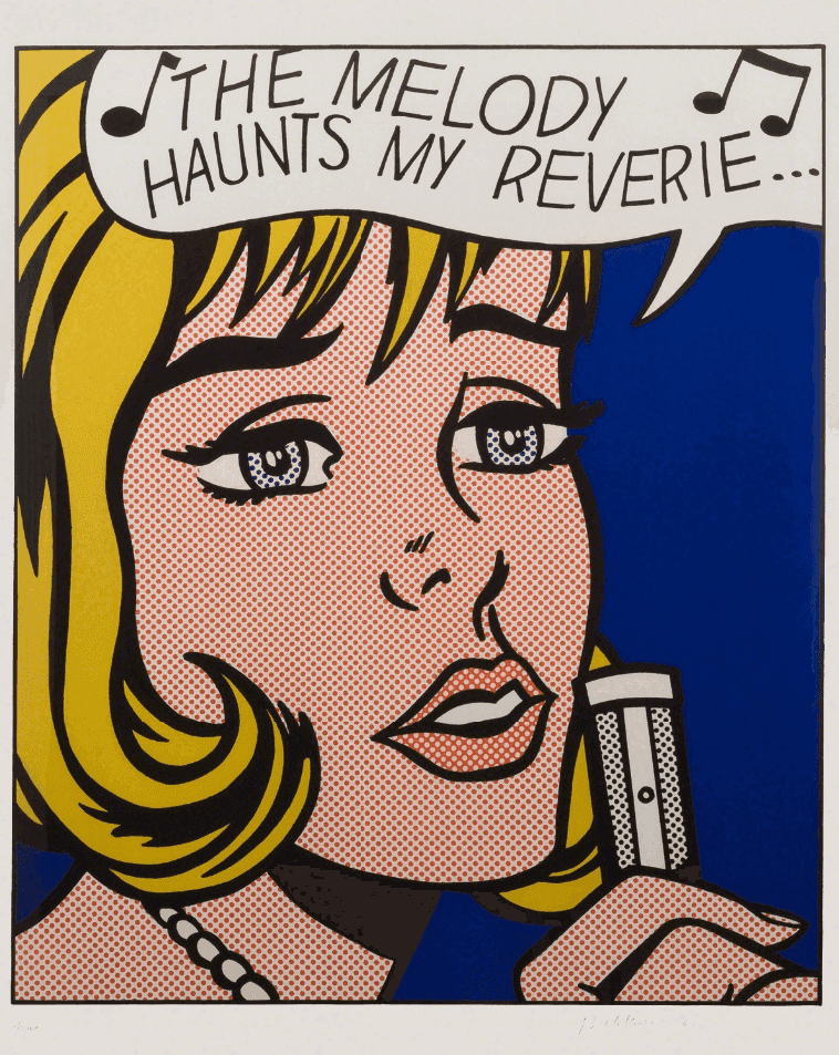 Roy Lichtenstein, ‘Reverie’, 1965, Print, Silkscreen on paper, Original Editions, Numbered
