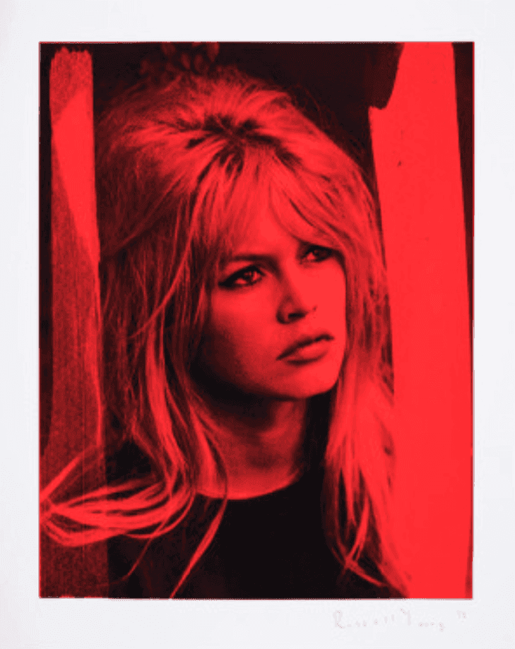 Russell Young, ‘Bardot - Femme Fatale (Red), VII’, 2023, Print, Acrylic paint hand pulled screen print on Coventry rag, null, Numbered