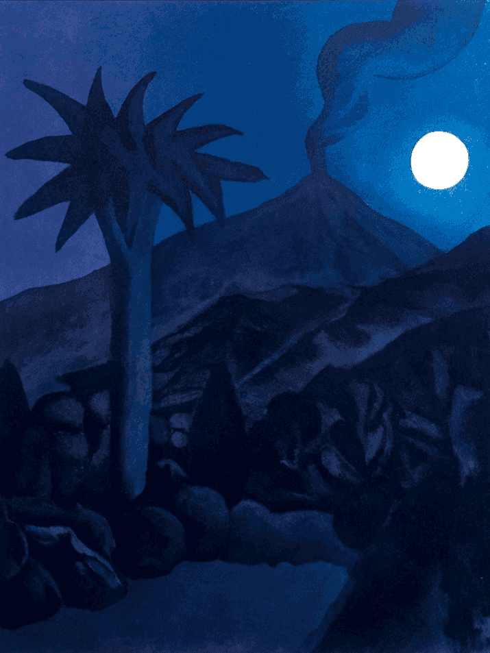 Salvo, ‘Notturno’, 1990, Print, Aquatint in color on paper, null, 