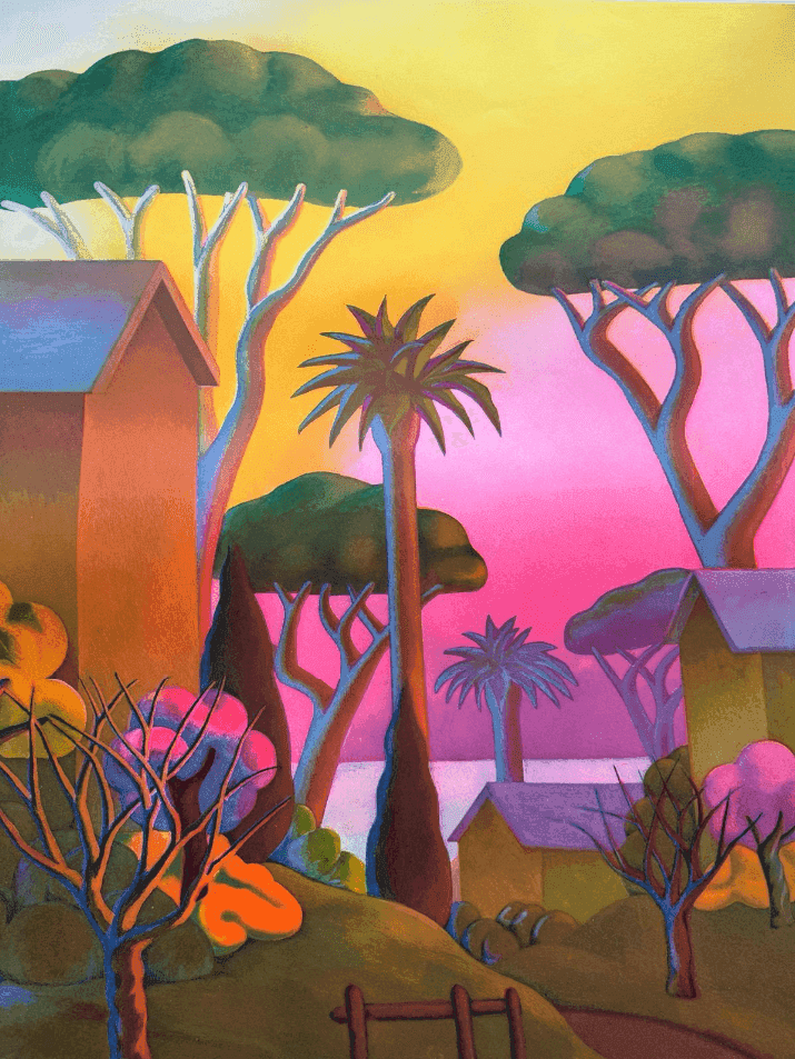 Salvo, ‘Tropical Landscape’, 1994, Print, Carta, null, Numbered