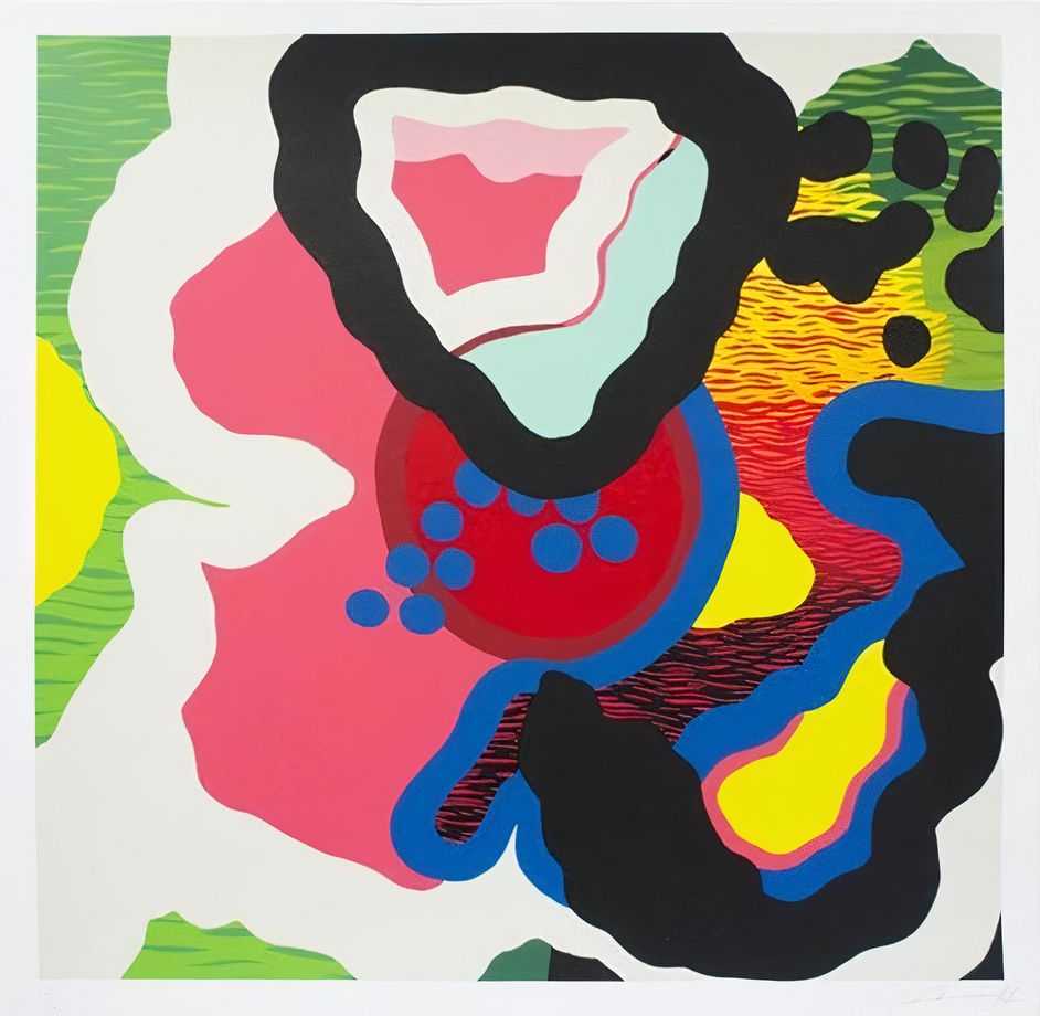 Sam Friedman, ‘Untitled (ii - 2014)’, 21-11-2014, Print, 16 colour Silkscreen on Mohawk Via Vellum, Library Street Collective, Numbered