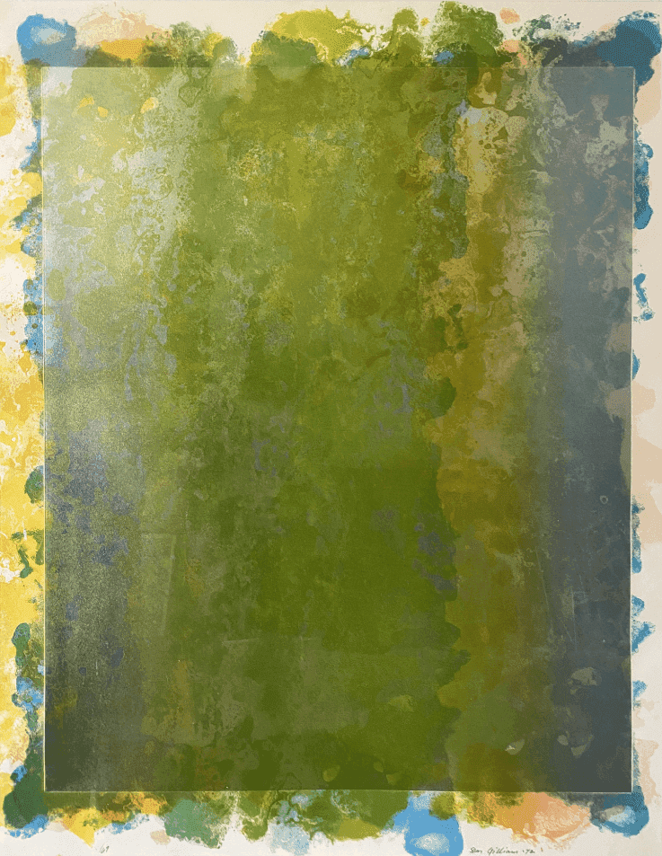 Sam Gilliam, ‘Wave’, 1972, Print, Lithograph, Impressions Workshop, Numbered, Dated