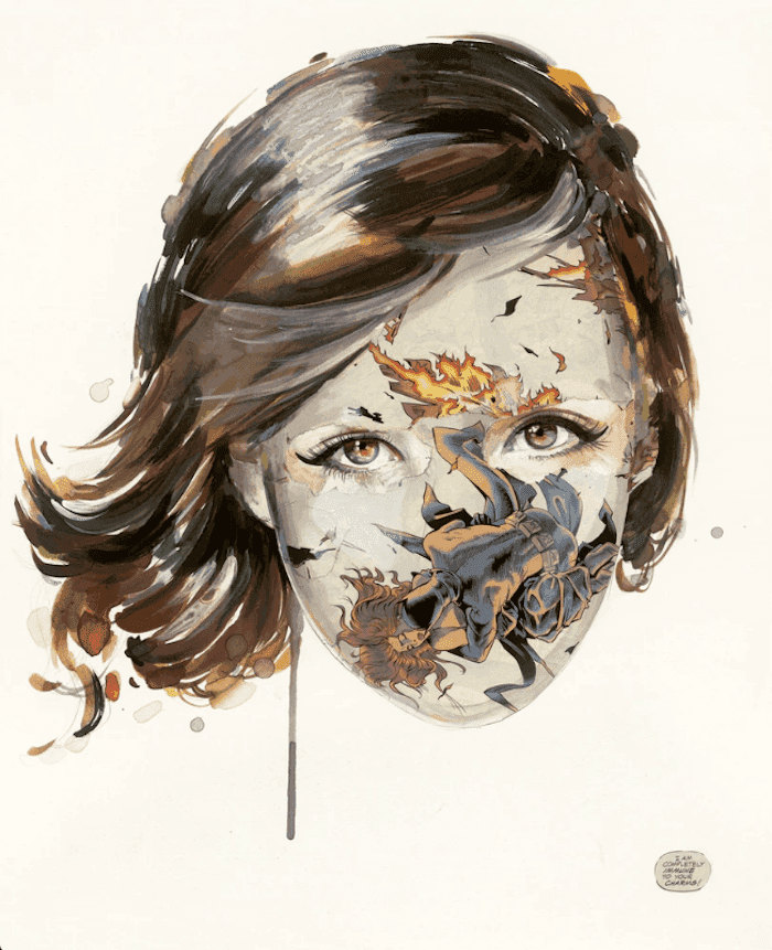 Sandra Chevrier, ‘La Cage Immunisée à Ses Charmes’, 27-06-2015, Print, pigment on 300gsm smooth cotton archival rag, Jonathan LeVine Gallery, Numbered