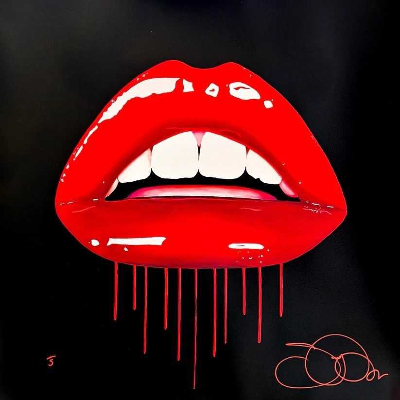 Sara Pope, ‘Decadence Goes Pop (Black)’, 2025, Print, Archival Inkjet with 1 Colour Screenprint and Varnish Overlay on Somerset Satin Enhanced 330gsm Paper, null, Numbered