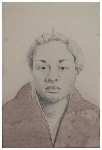Sarah Ball, ‘Untitled Portrait 6’, 2018, Print, Etching, Paupers Press, Numbered