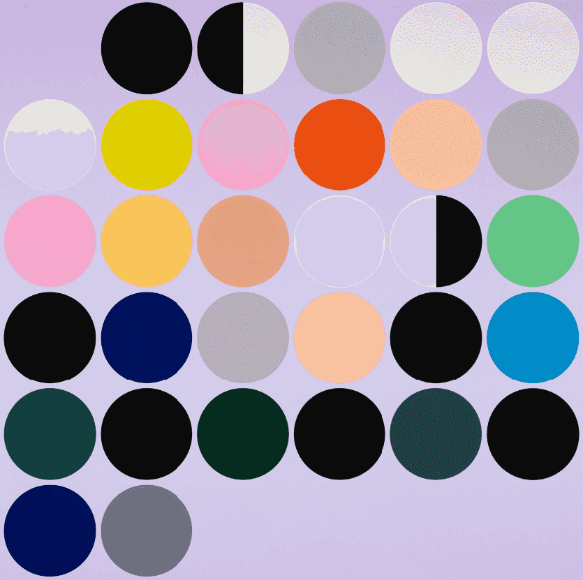 Sarah Morris, ‘Lunar, March’, 2022, Print, Silkscreen, null, Numbered