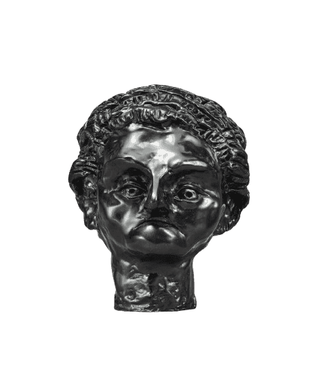 George Condo, ‘Phoenician Boy’, 2002, Sculpture, Patinated bronze, Galerie Andrea Caratsch, Numbered, Dated