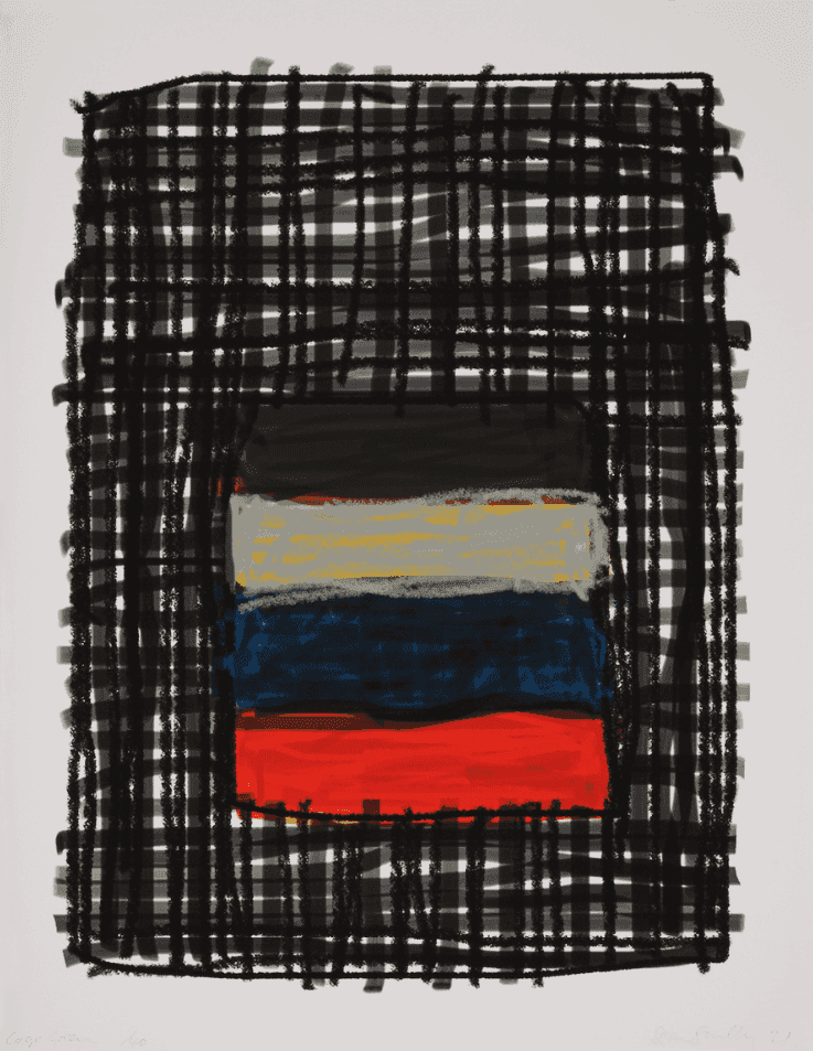Sean Scully, ‘Cage Green’, 2021, Print, Archival pigment print, null, Numbered, Dated